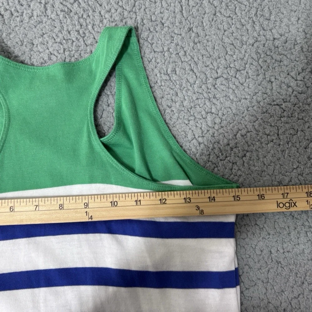 Ralph Lauren Polo Dress Girls Large 12-14 Maxi Racerback Coastal Vacation Beach